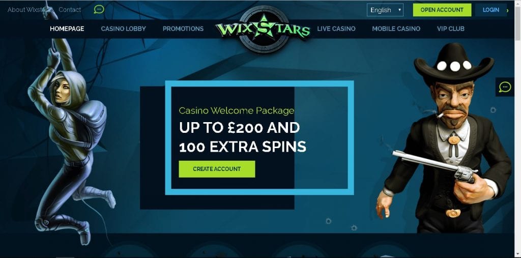 WixStars Live Casino