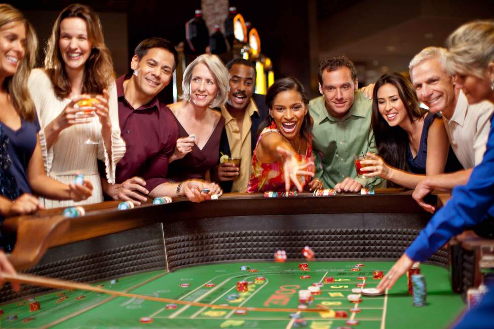 craps casino table 
